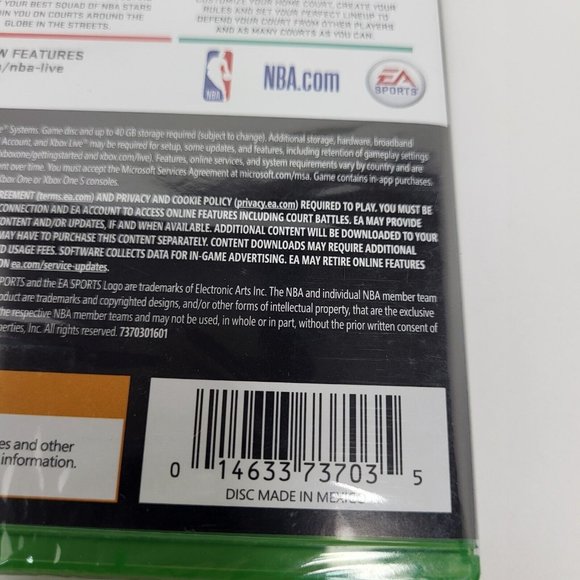 New NBA Live 19 for Xbox One Factory Sealed Video Game Basketball - Picture 7 of 9